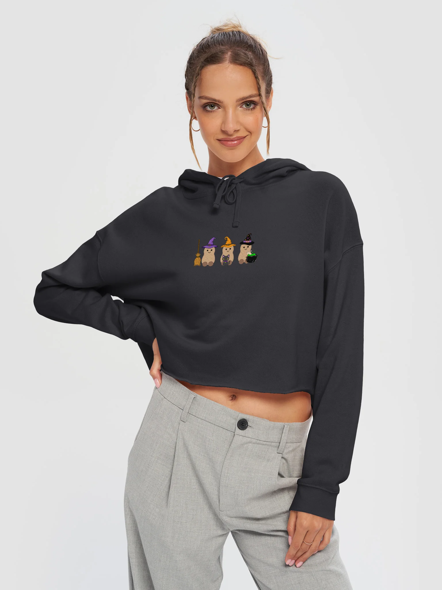 Coven of the Nut Cropped Hoodie product image (5)