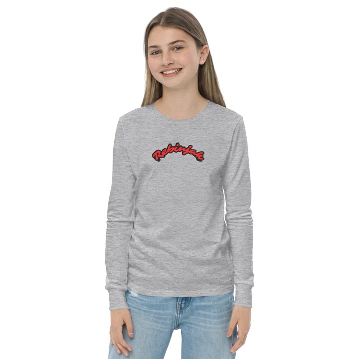 Crimson Script Youth Long Sleeve Tee product image (20)