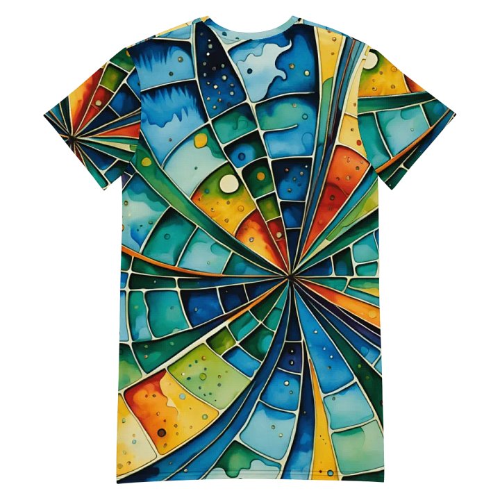 Kaleidoscope Dream T Shirt Dress product image (2)