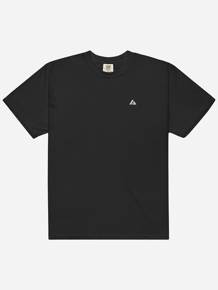 Heavy Tee with White Embroidery product image (1)
