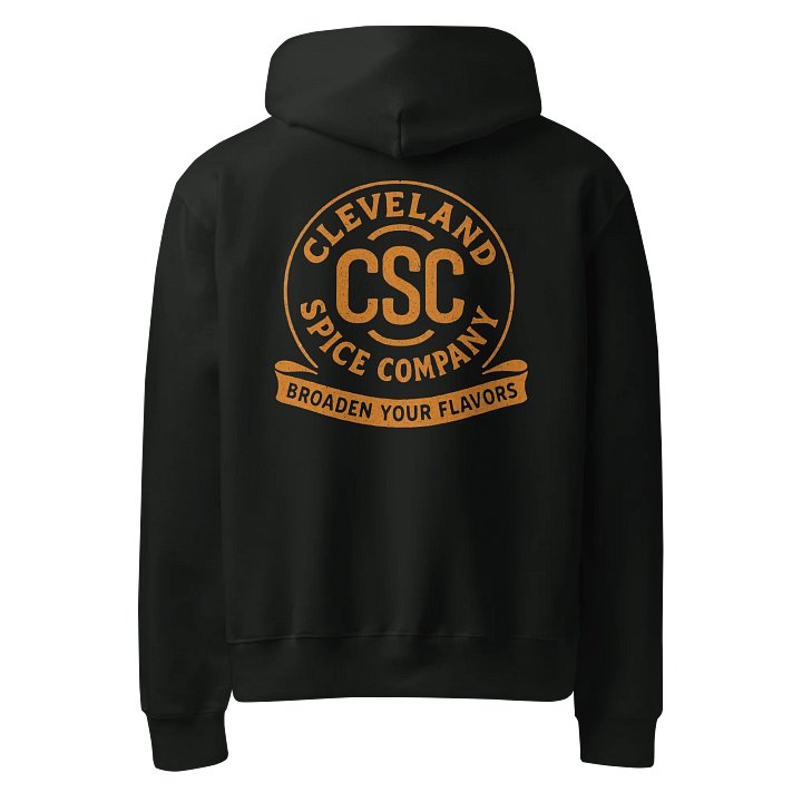 Black Hoodie / Cleveland spice and Cuyahoga Cajun product image (2)