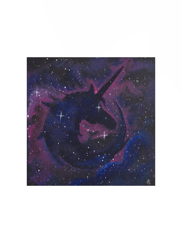 Galaxy Unicorn Art Print product image (1)