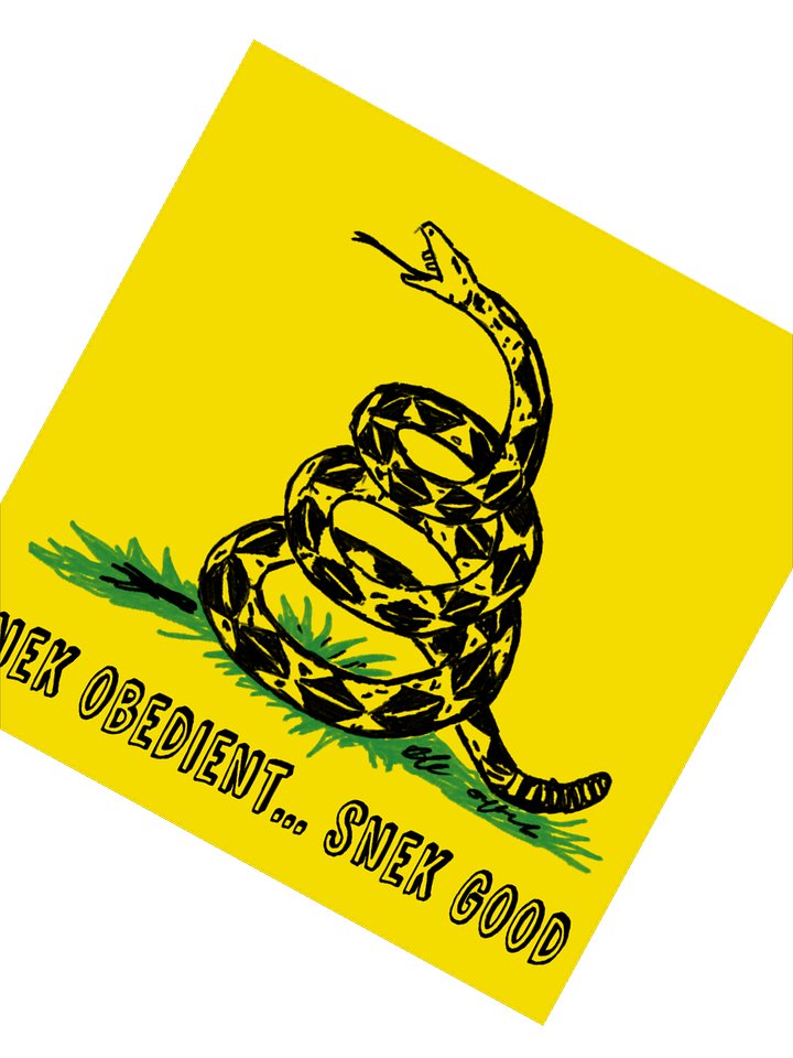 SNEK OBEDIENT Kiss Cut Stickers product image (2)