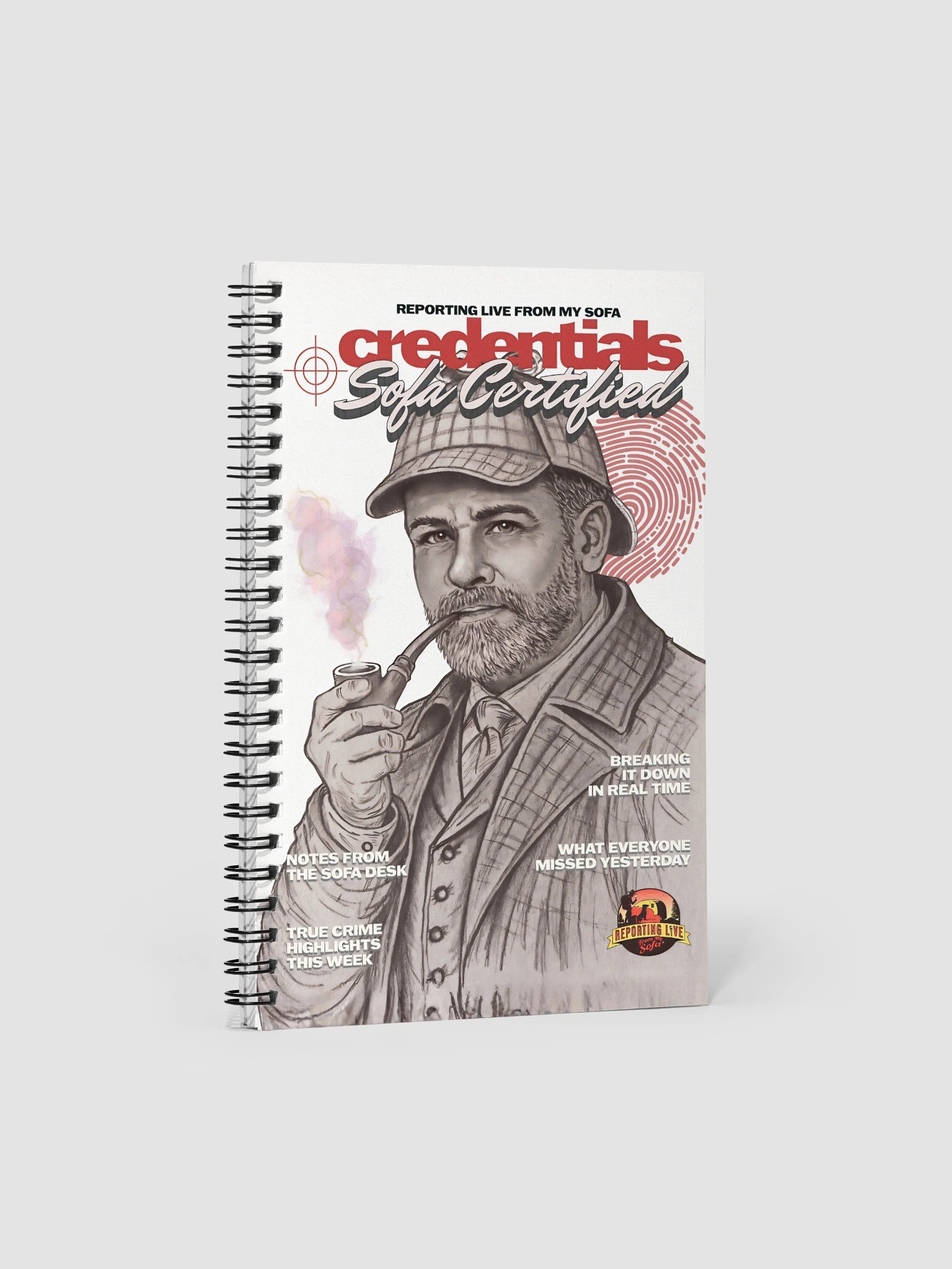 Sofa Certified Detective Notebook product image (1)