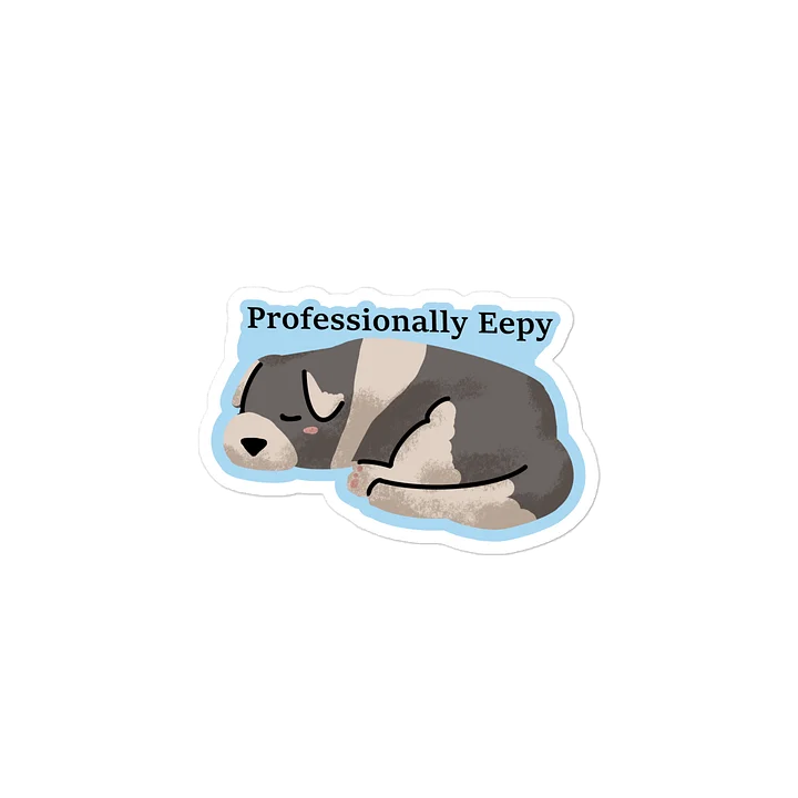 Professionally Eepy Die-Cut Vinyl Sticker product image (2)