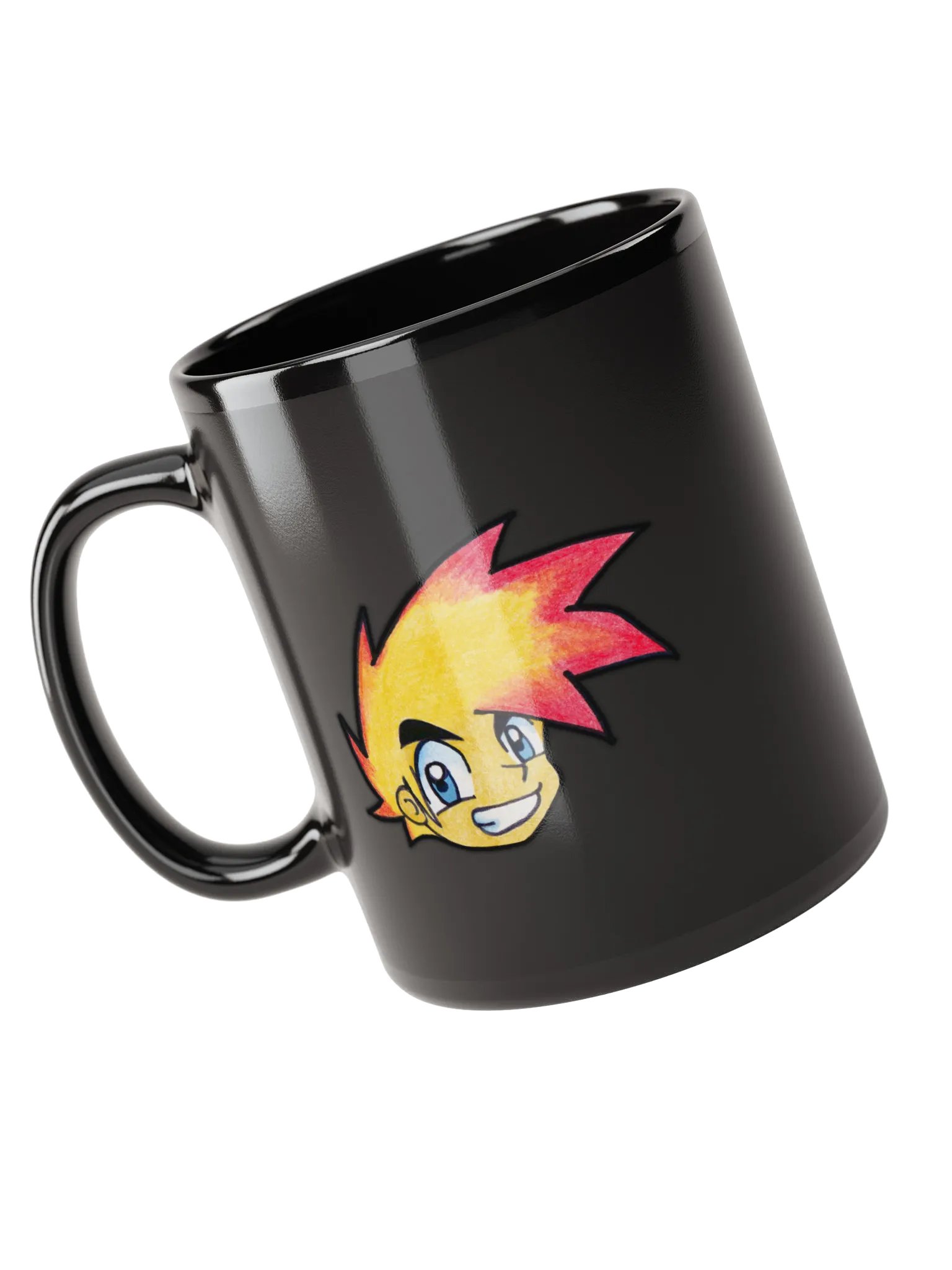 'Red' Black Mug product image (6)