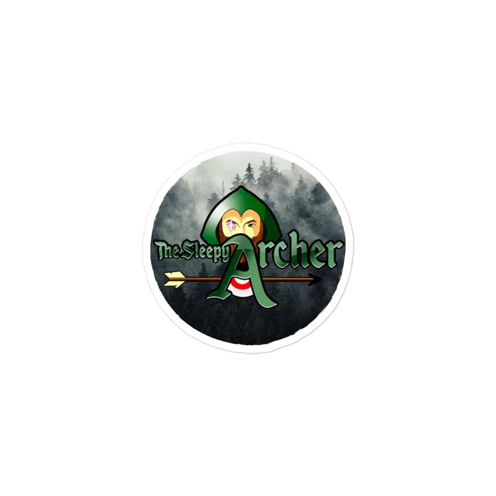 Sleepy Archer Logo Magnet product image (1)