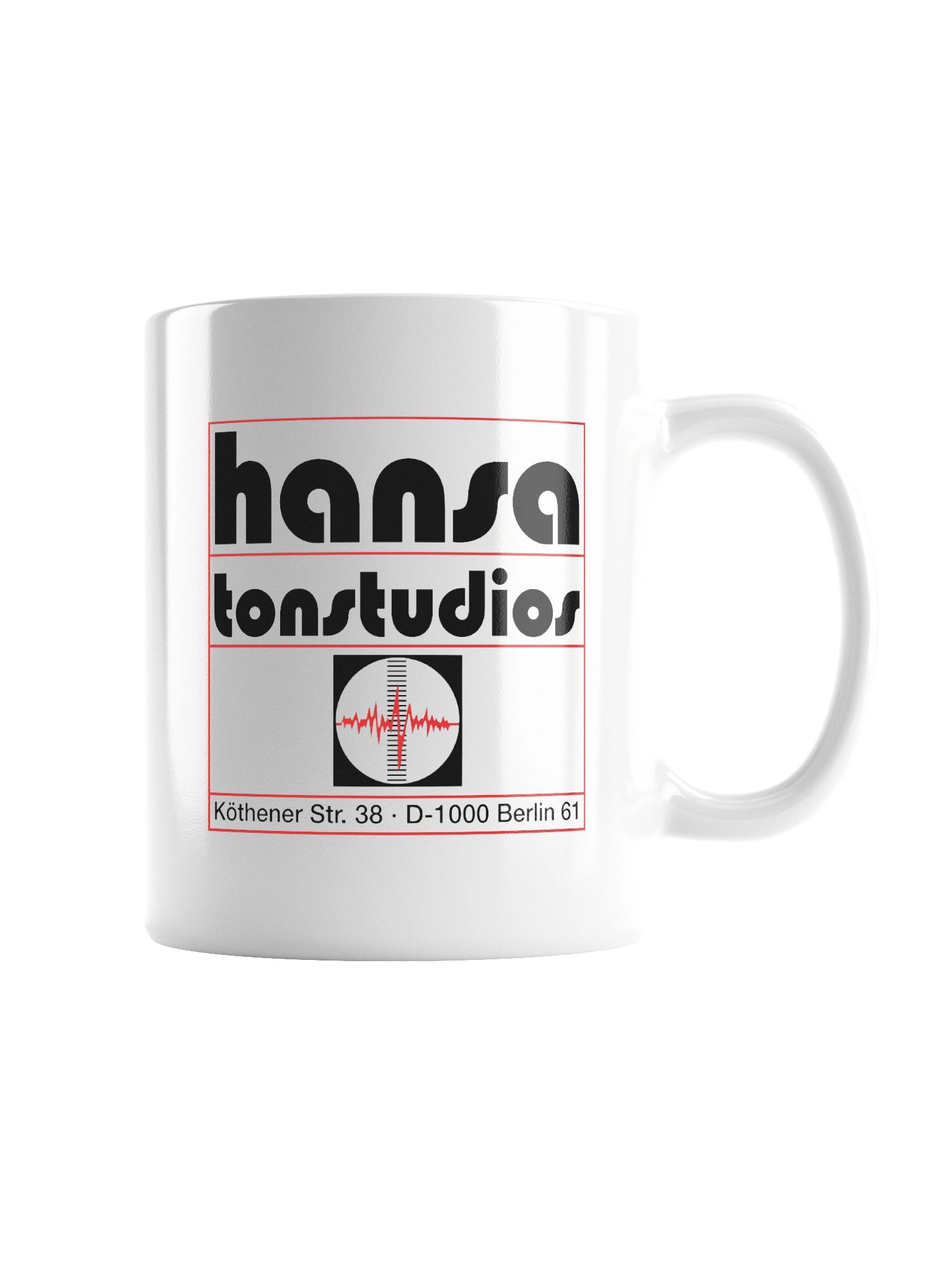 White Vintage Logo Ceramic Mug product image (3)