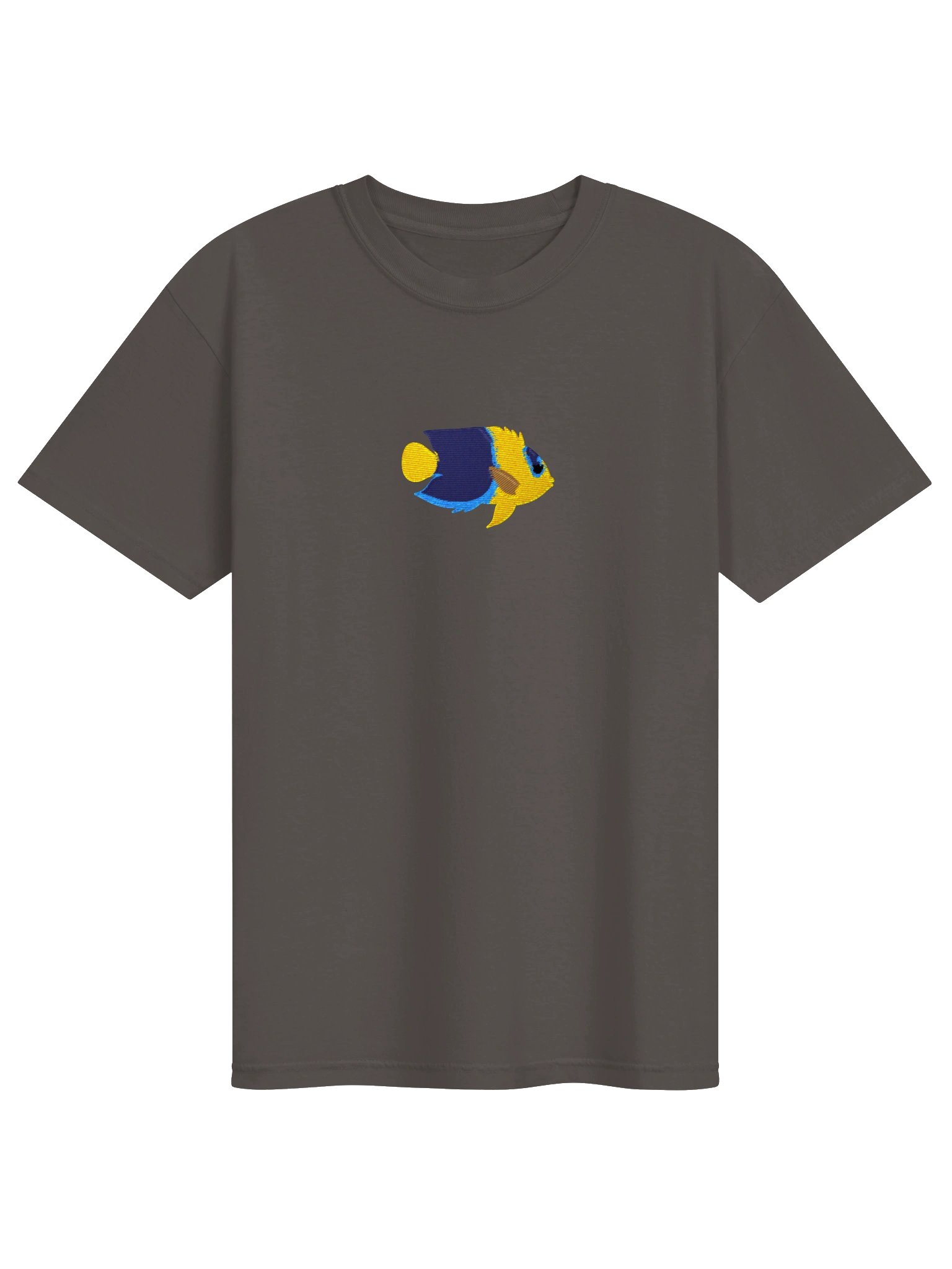 Bicolor Angelfish Premium T-Shirt (Embroidered) for Reef and Marine Aquarium Lovers product image (9)