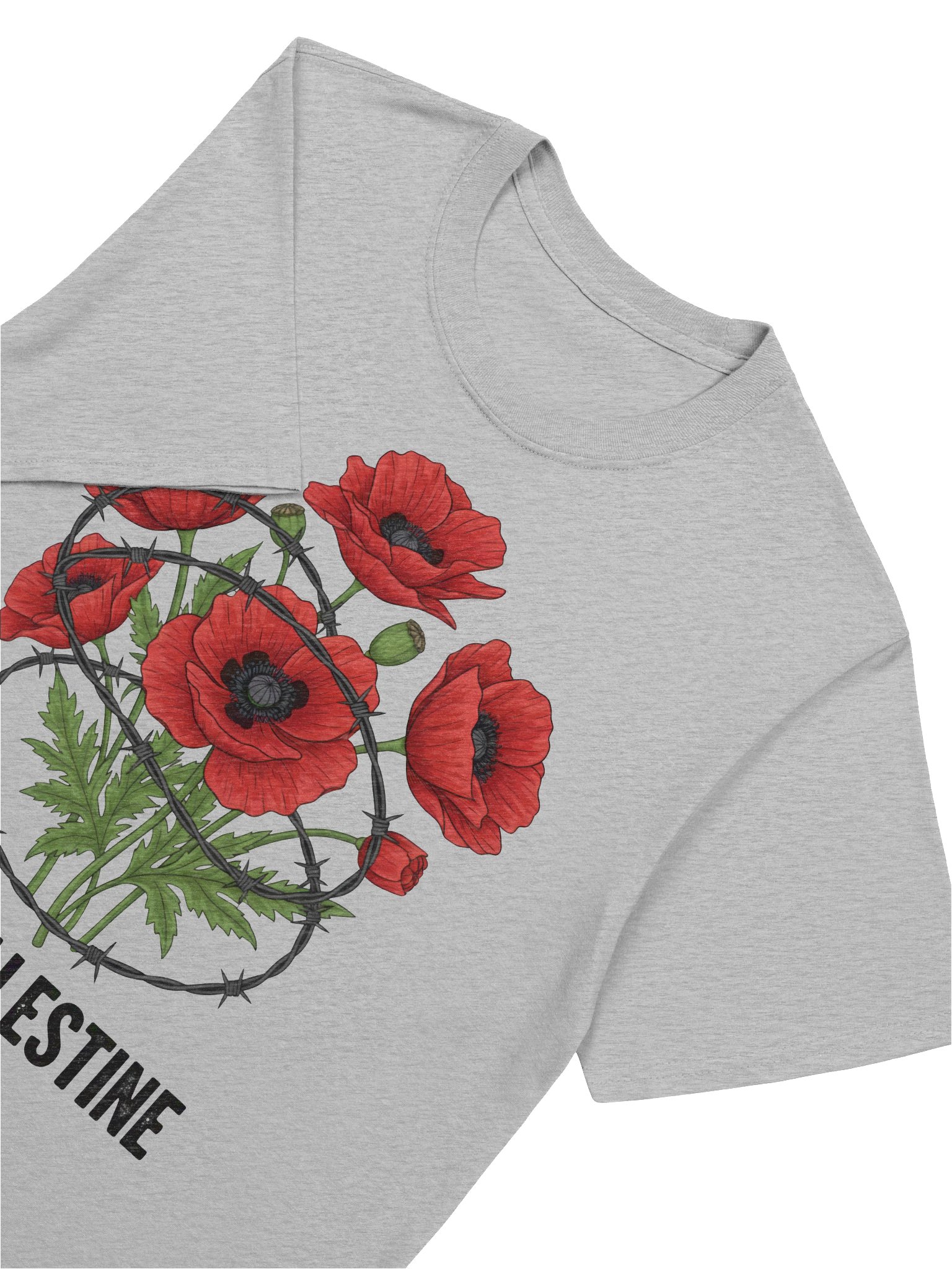 Free Palestine Poppy T-Shirt product image (21)