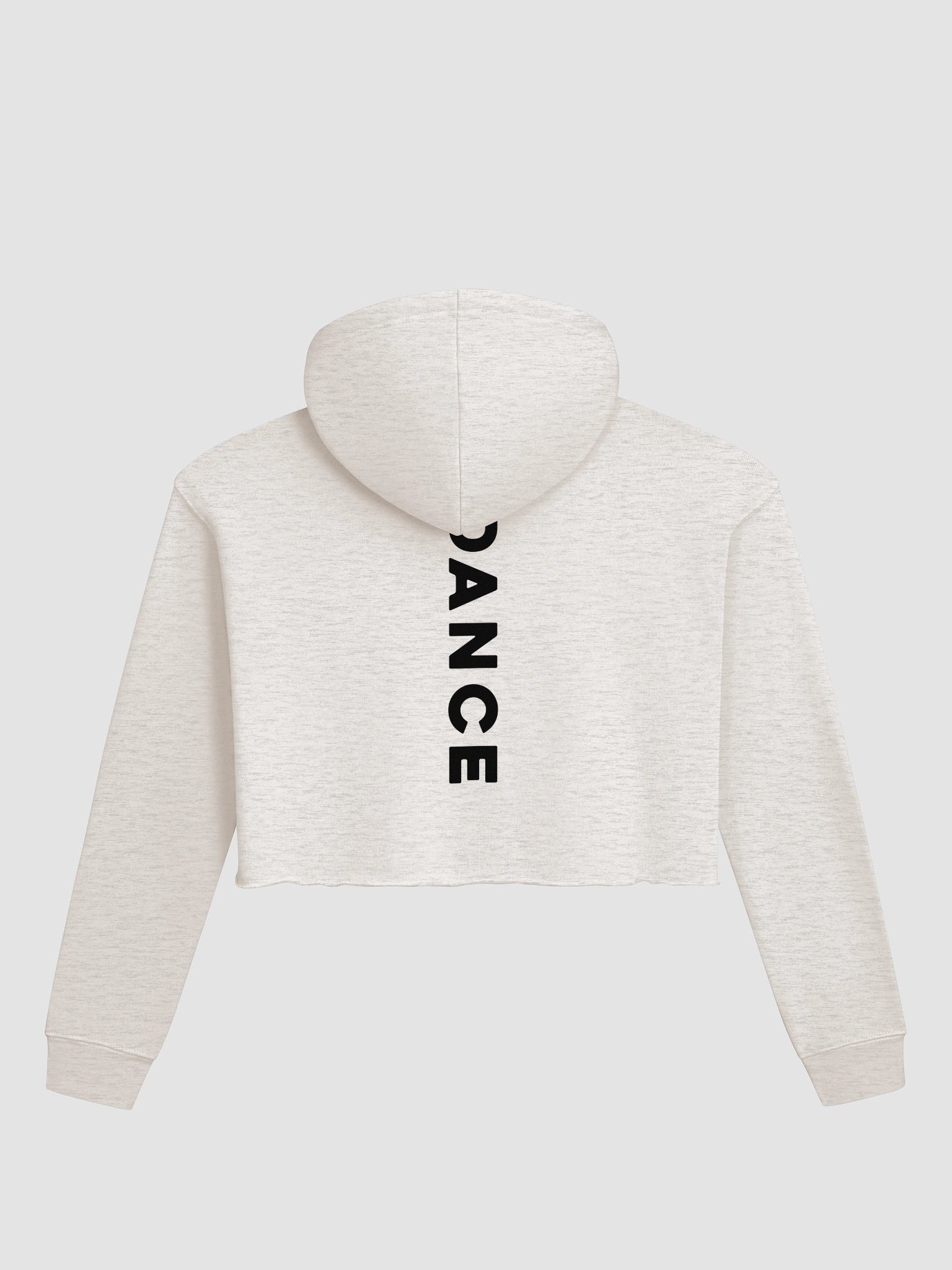 DANCE - Crop Hoodie - Club Line - Heather Dust product image (1)
