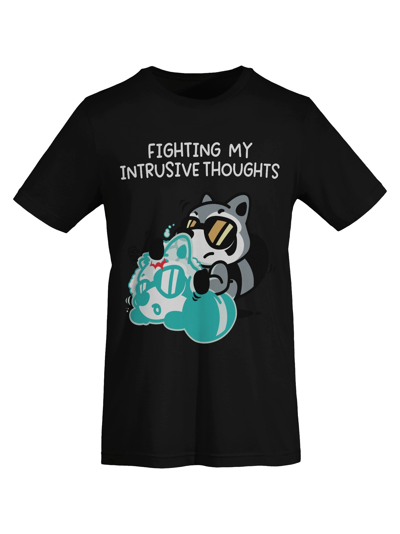 Fighting My Intrusive Thoughts Men's T-Shirt product image (7)