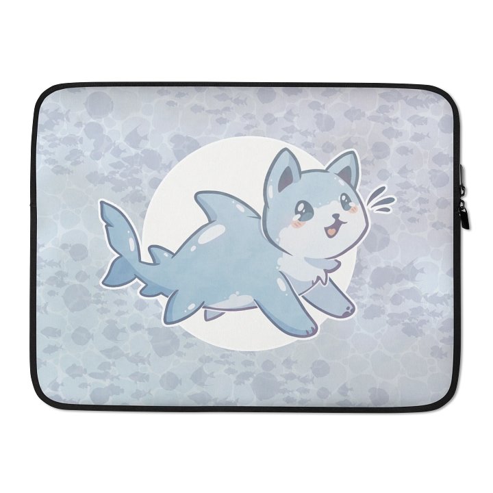 CATSHARK - White shark - laptop sleeve product image (2)