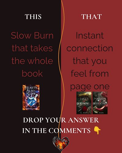 I write both. Because I love to read both— mood dependent. What’s your take? Do you have any favorites? Check out the comment...