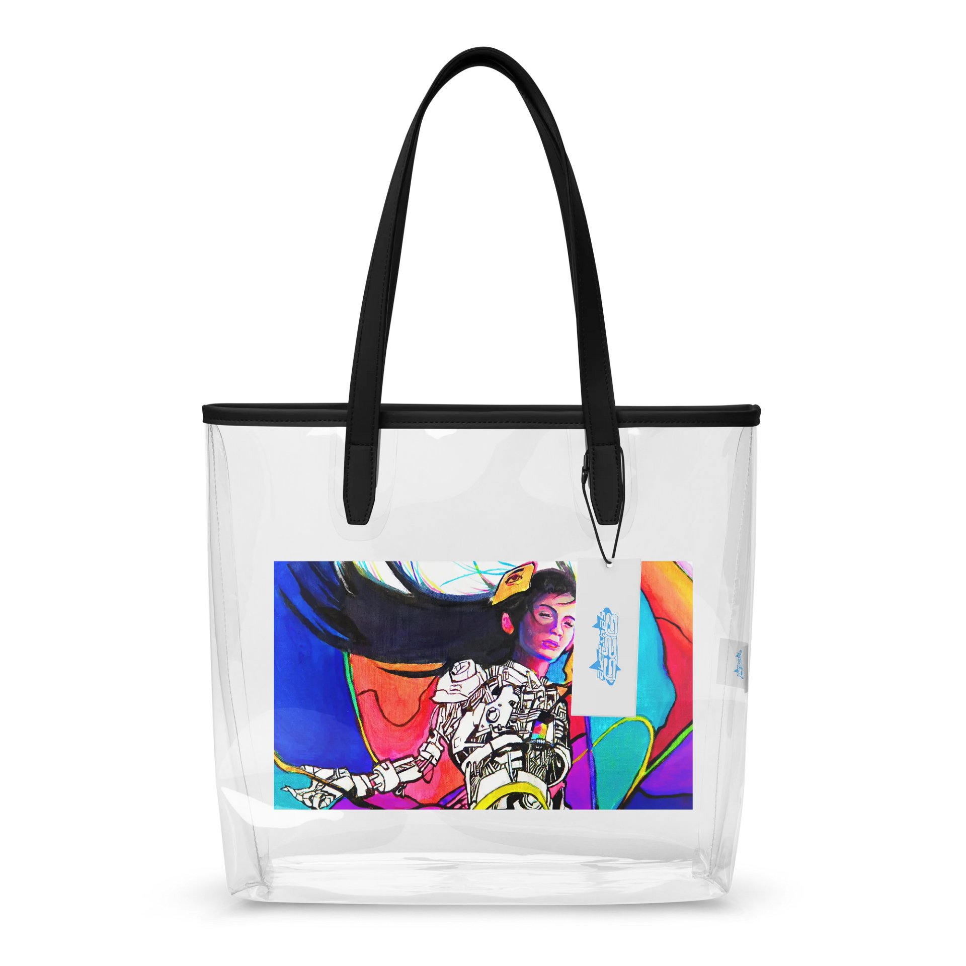 OVERSATURATION - Clear Tote Bag product image (1)