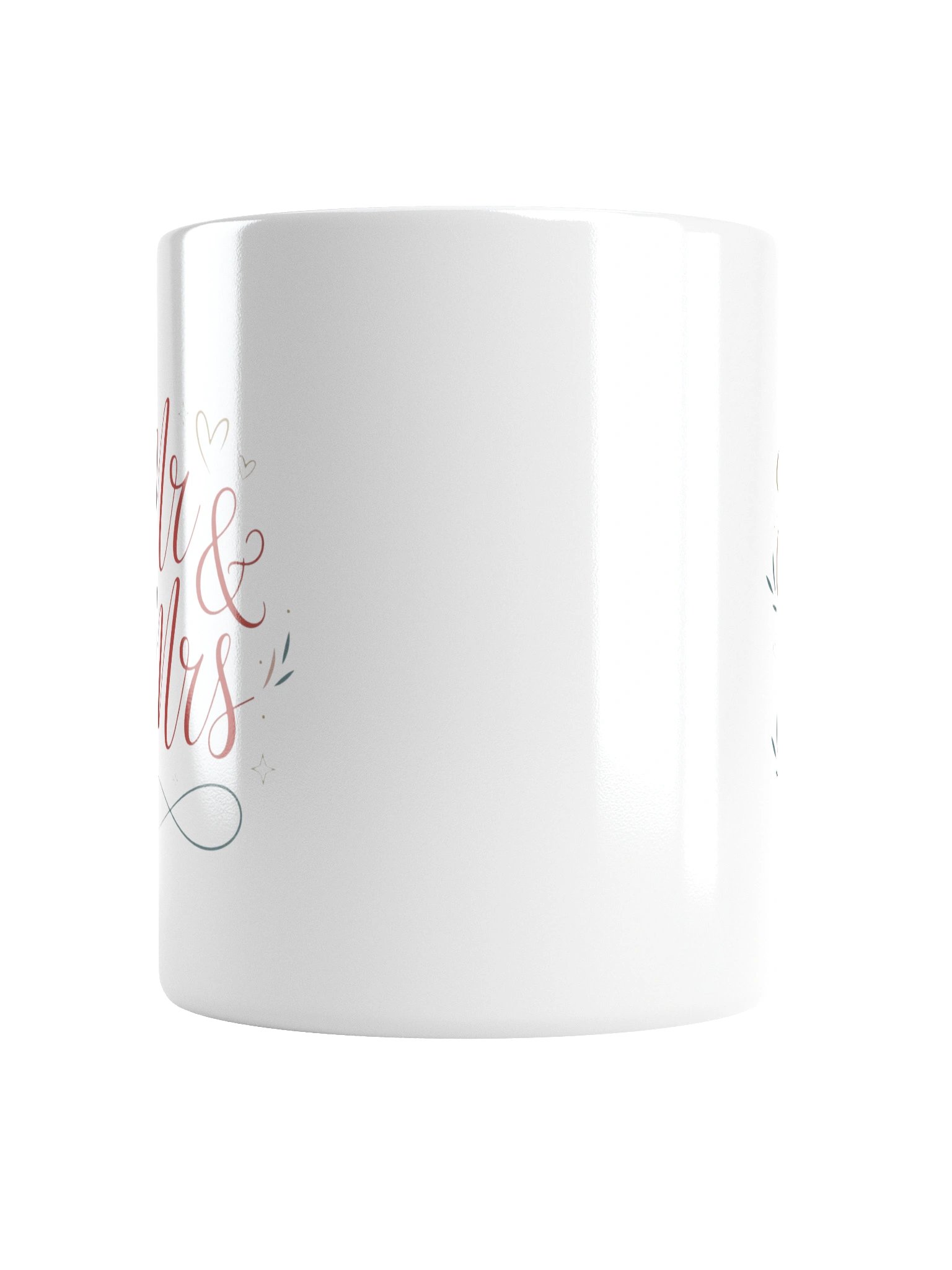 Minimalist Mr & Mrs Script Love Coffee Mug product image (5)
