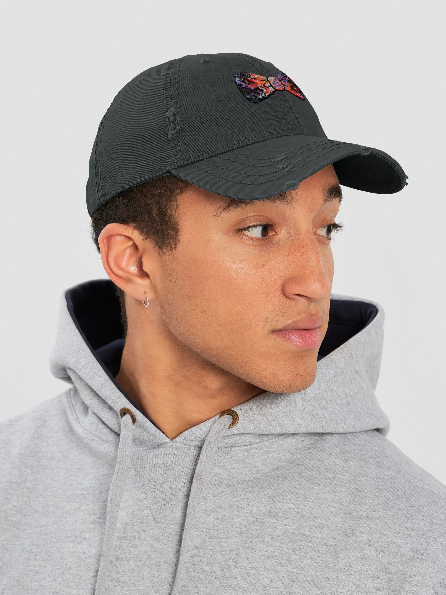 Bow Tie Hat (Dad Hat Distressed) product image (12)