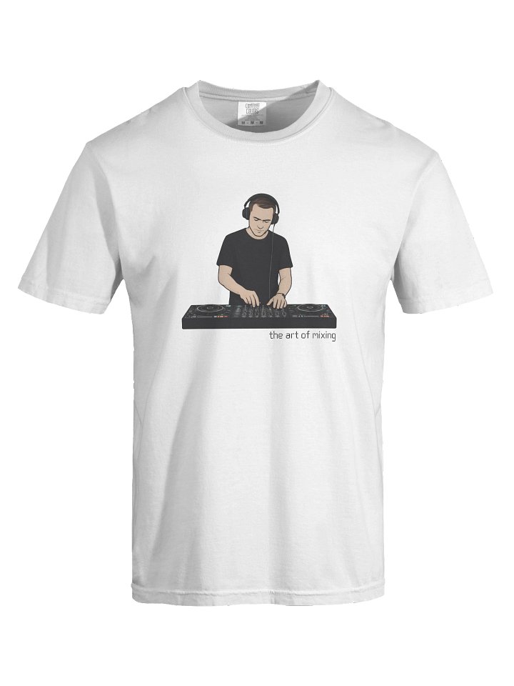 DJ T-Shirt Art of Mixing Graphic Tee product image (1)