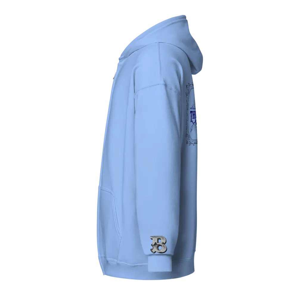 THRIFT HAPPENS (Zipper Hoodie - Light) product image (3)