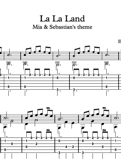 La La Land | Mia & Sebastian's theme (Level 3) product image (2)