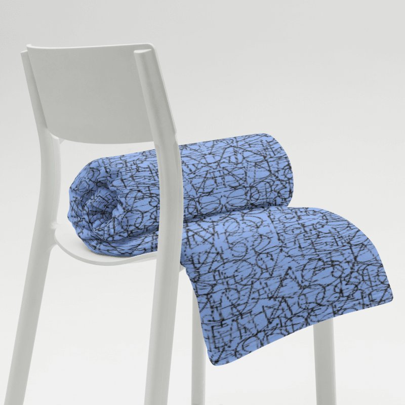 No Rockin' Angel Throw (Blue) product image (4)