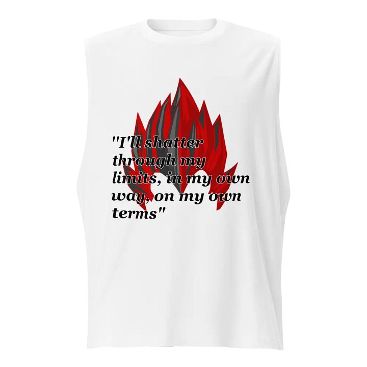 Vegeta Quote Tank Top Muscle product image (1)
