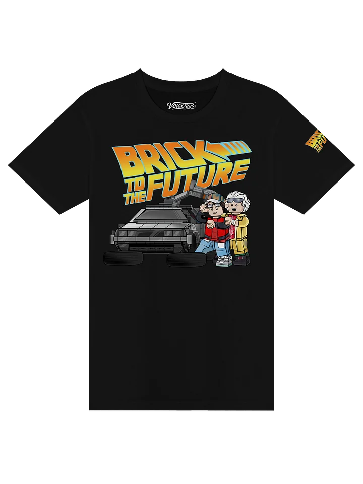 Brick to the Future Lego-Style Premium T-Shirt product image (2)