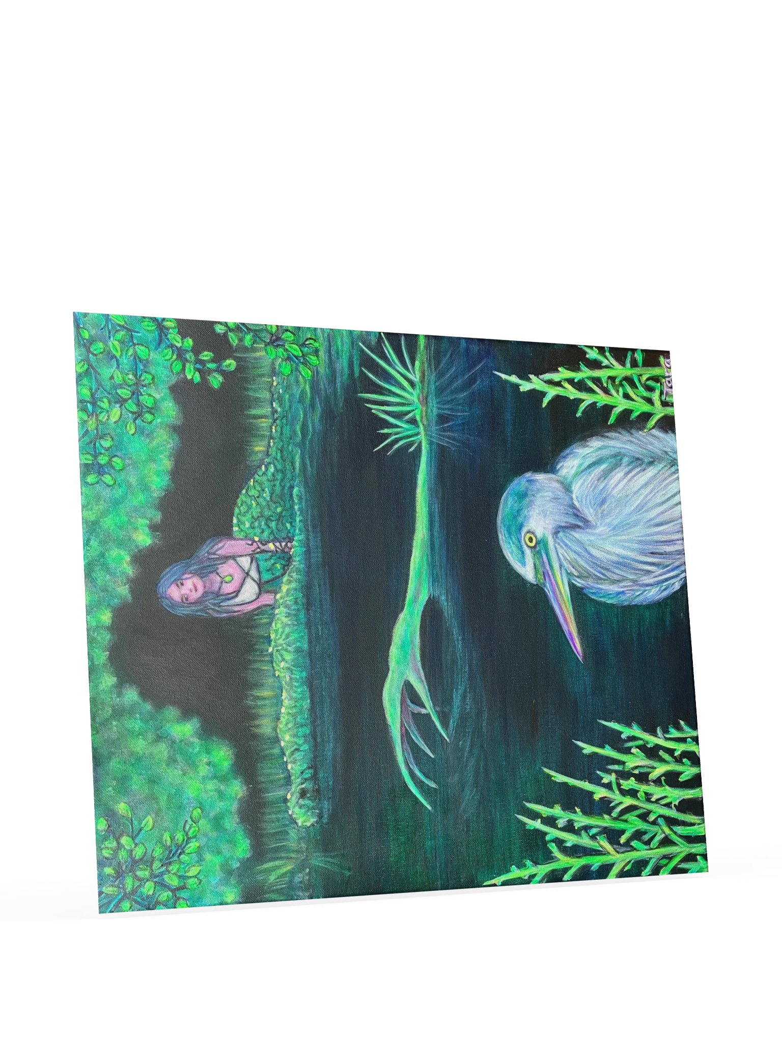 The Green Heart Below Art Poster product image (13)