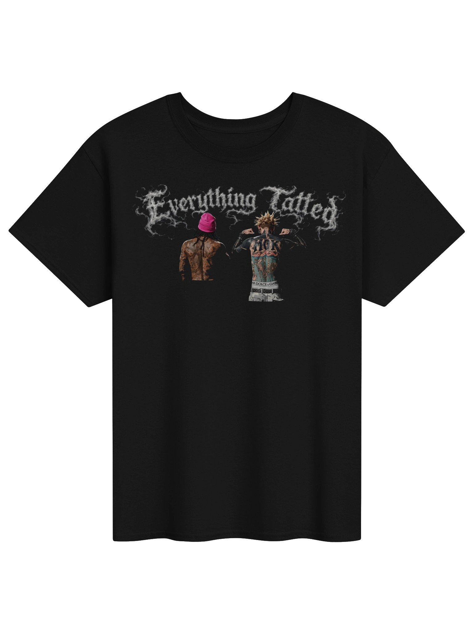 Machine Gun Kelly MGK x Wiz Khalifa Everything Tatted T-Shirt product image (1)