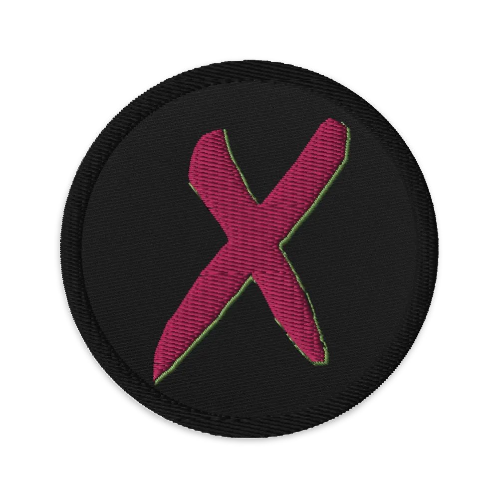 Anime is Love X Life "X" Patch product image (1)