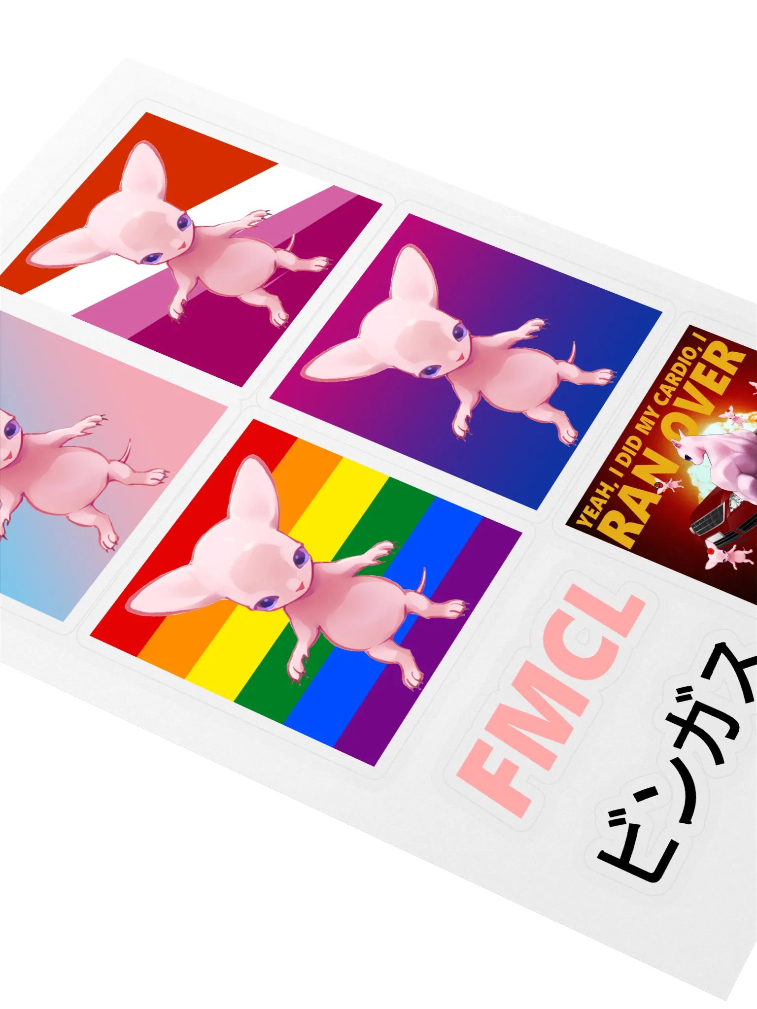 Sticker Set #2 (PRIDE+) product image (2)