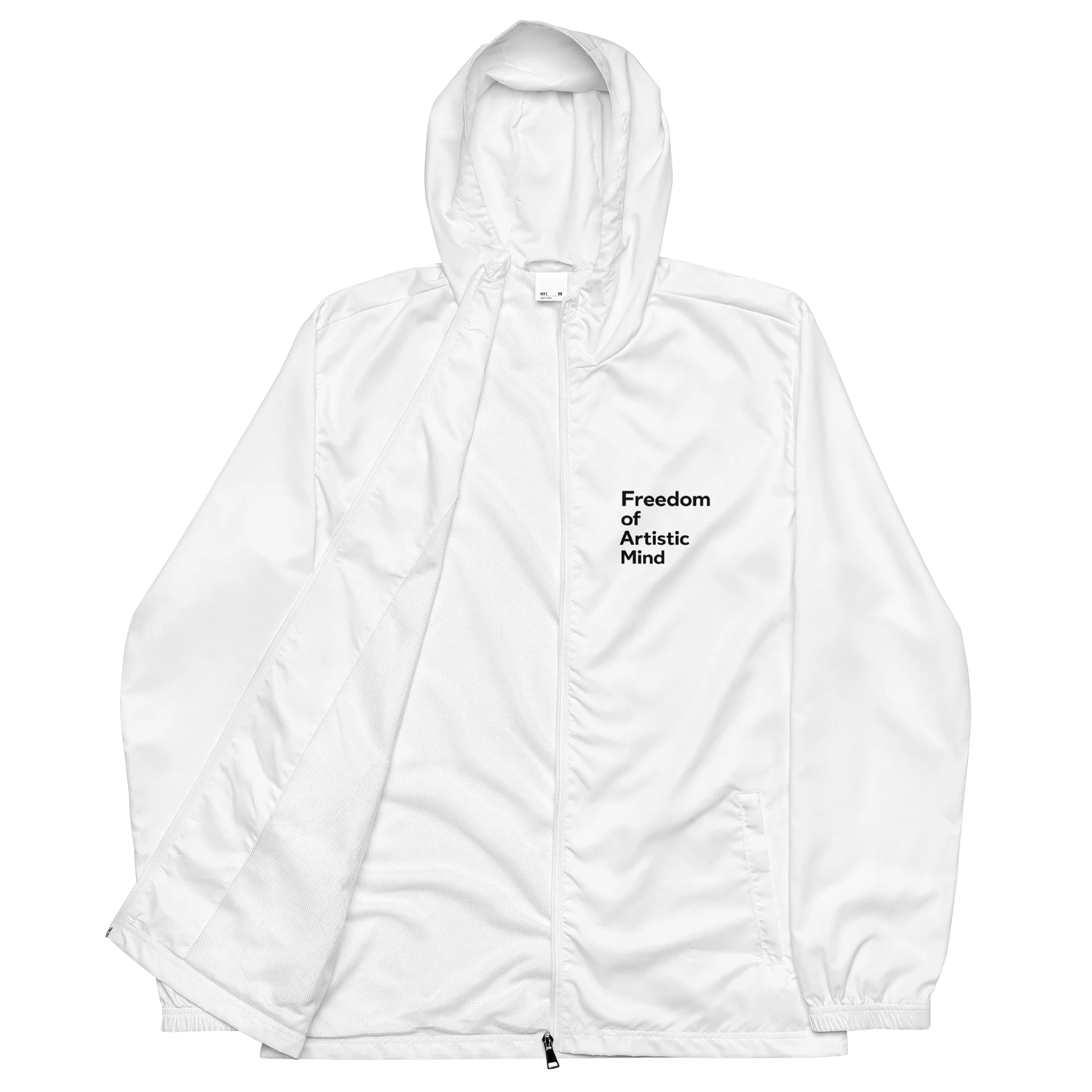 FoAM - plain logo text Windbreaker product image (7)