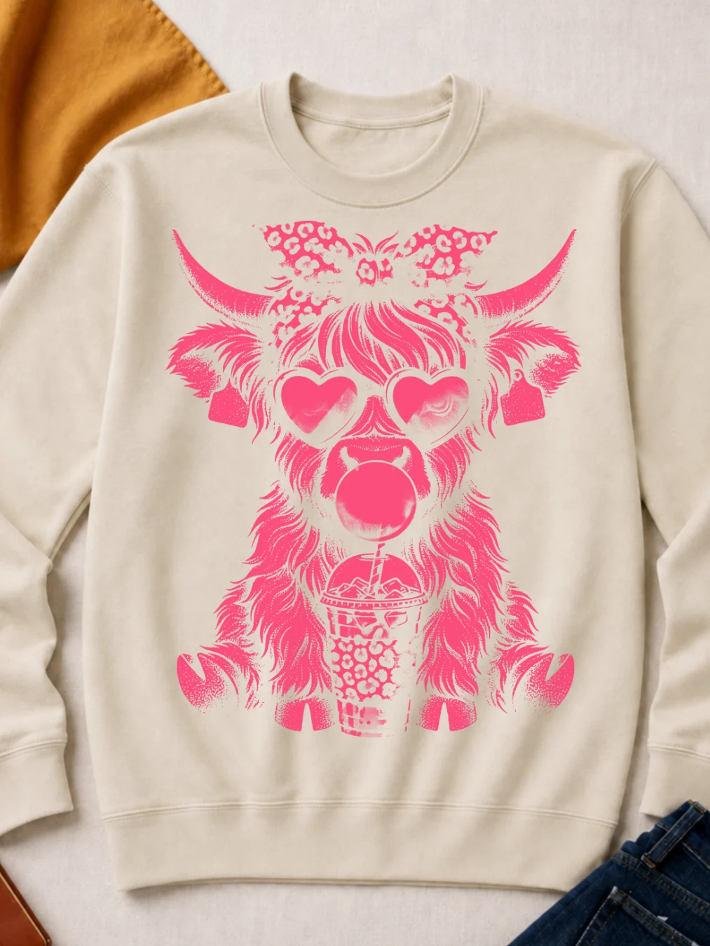 Highland Cow - Sweatshirt product image (1)