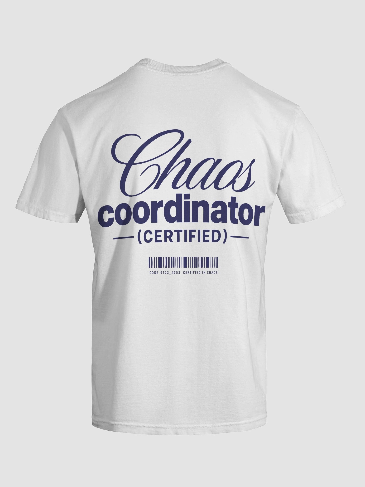 Team T-Shirt - Chaos (White) product image (9)