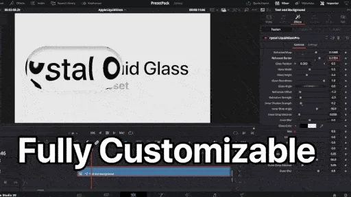 Liquid Glass Preset - Drag & Drop product image (4)