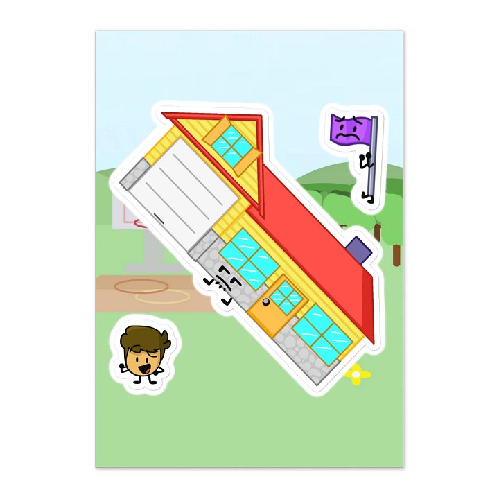 Housey sticker sheet product image (1)