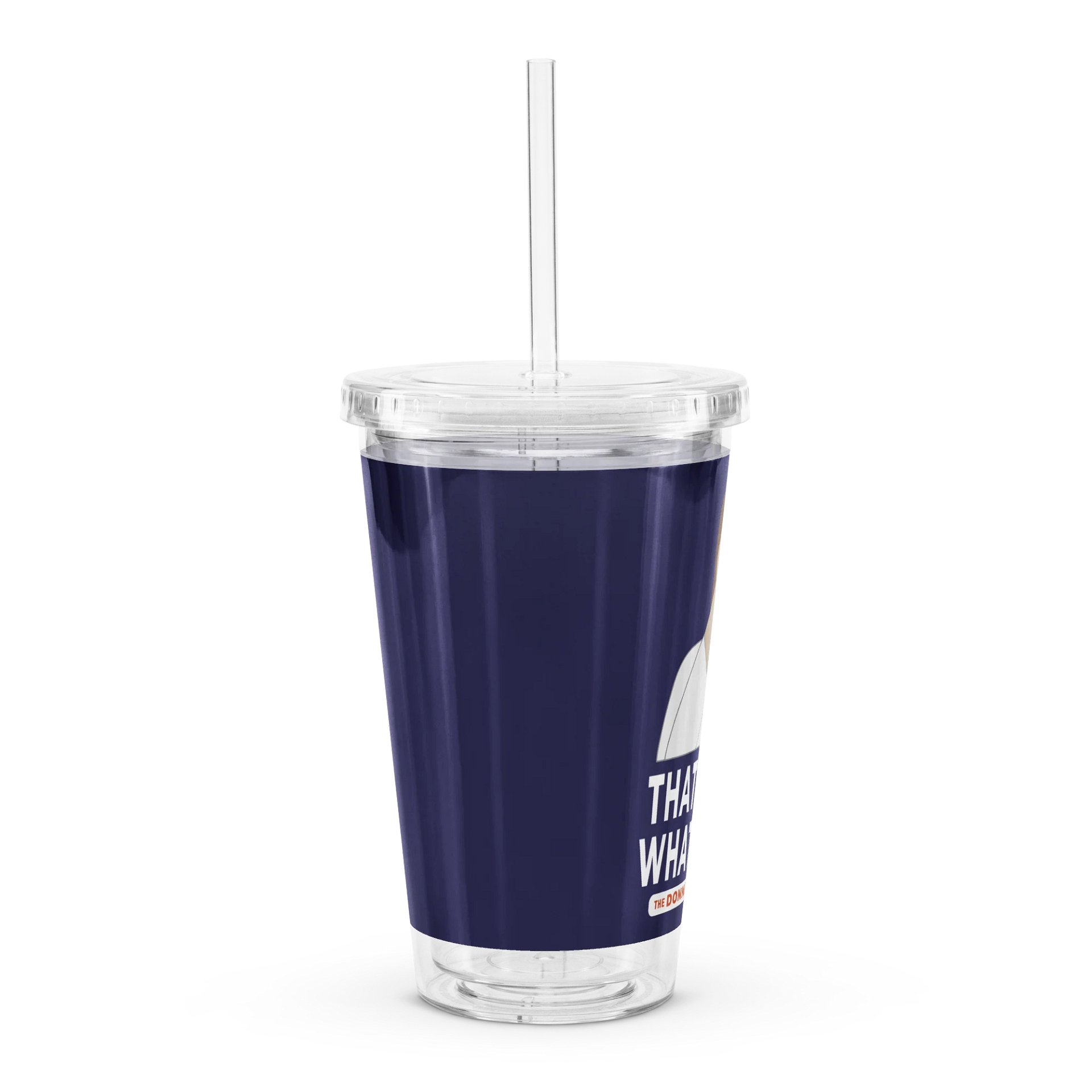 "That Is NOT What I Said" Jesus Facepalm Double Wall Clear Plastic Tumbler product image (3)