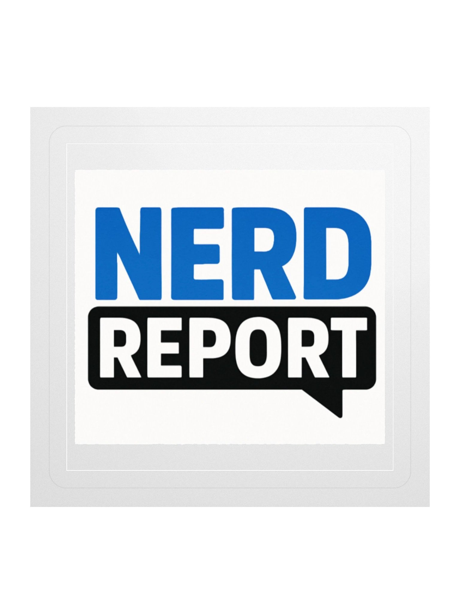 Nerd Report Bubble Stickers product image (2)