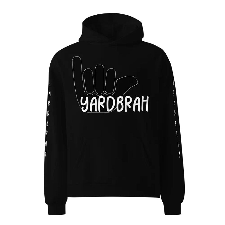 YARDBRAH PREMIUM Black Hoodie product image (1)