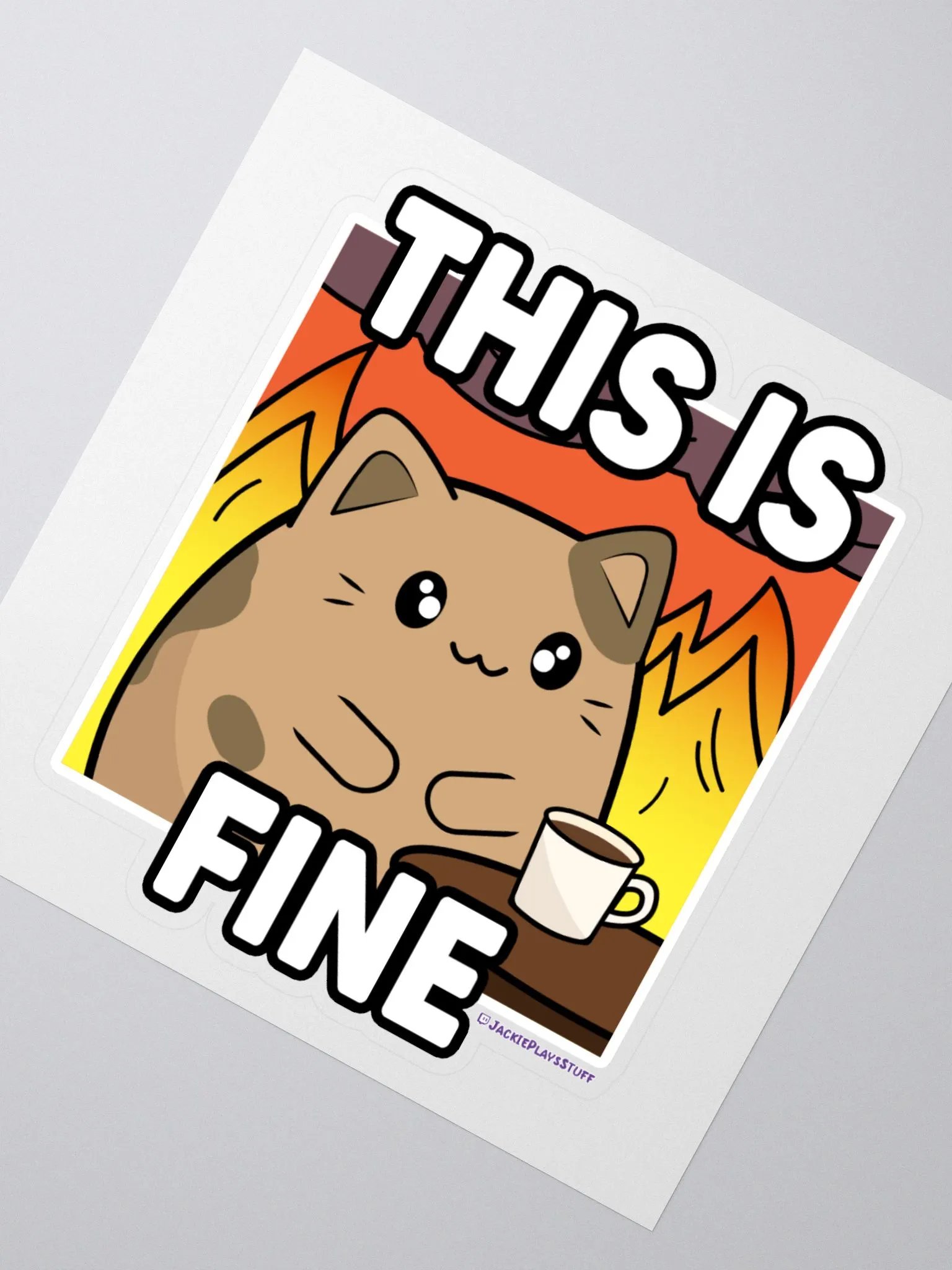 This is Fine Sticker product image (1)