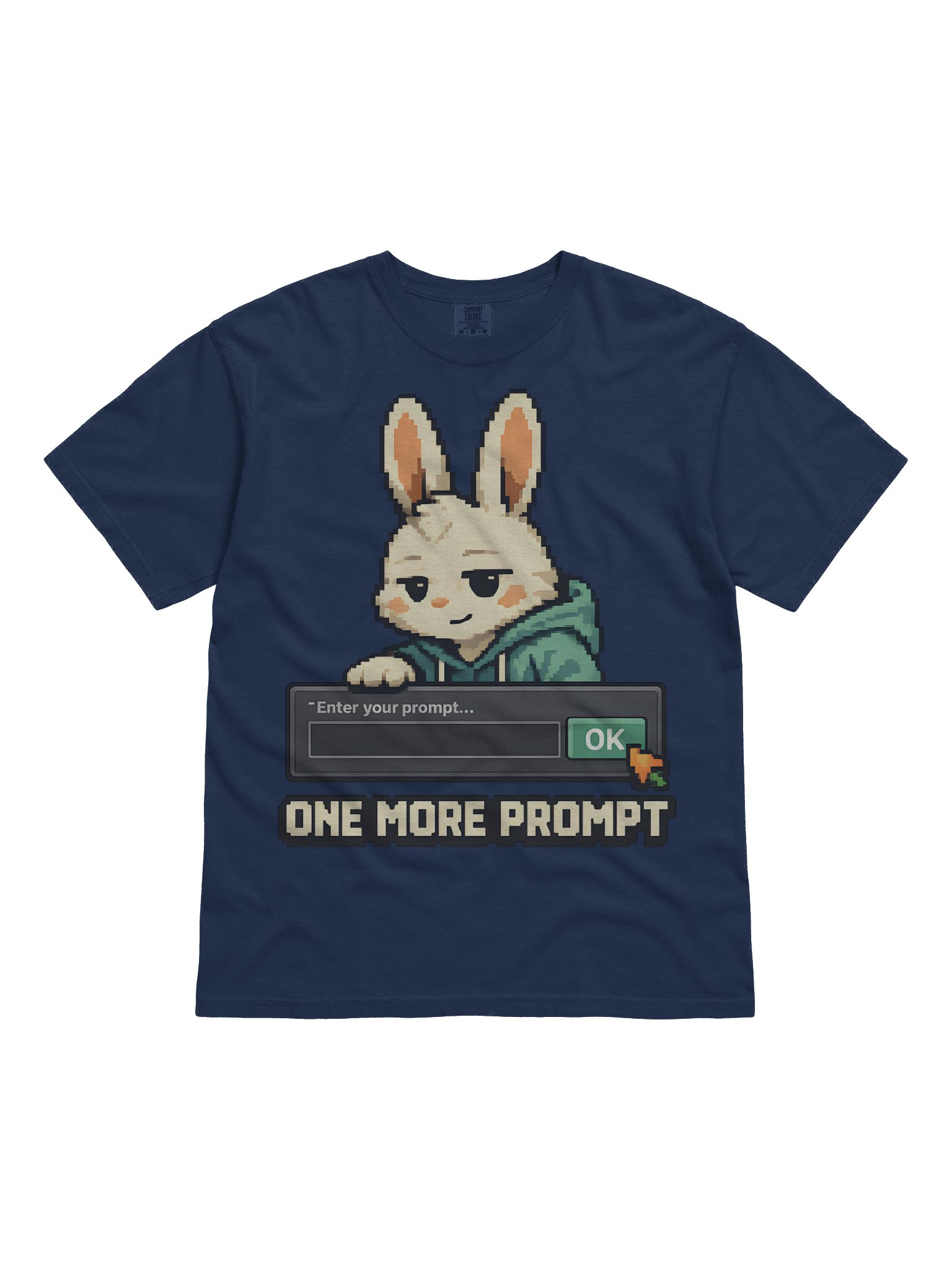 One More Prompt Rabbit T-Shirt product image (1)