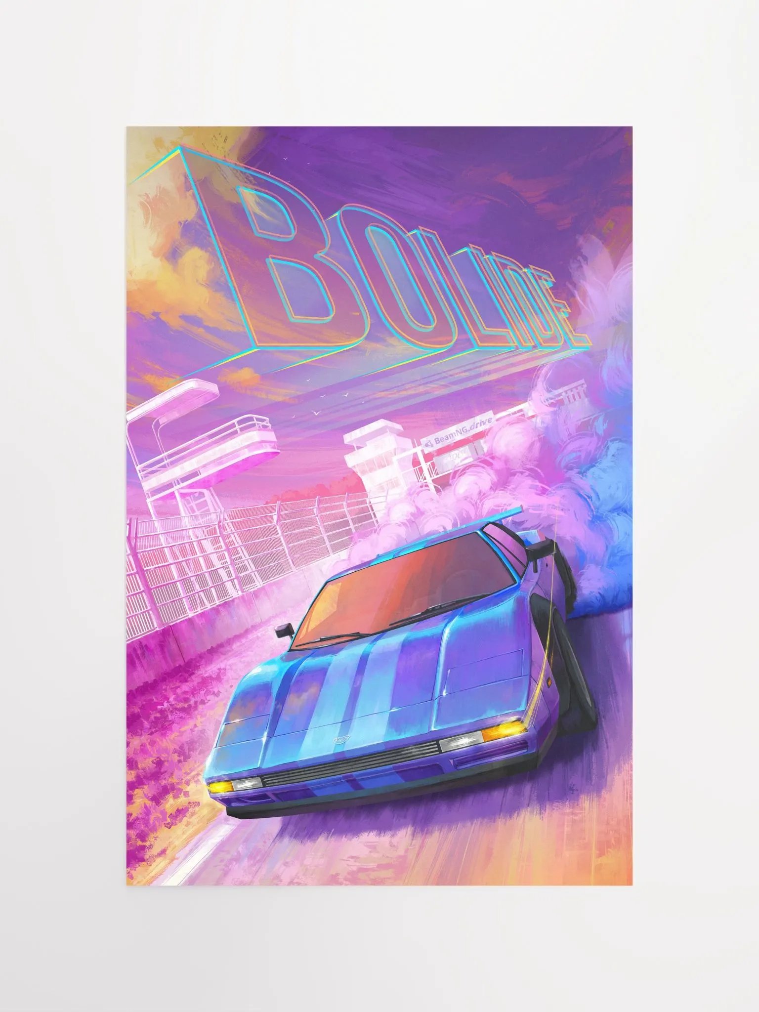 Civetta Bolide Stylized Poster product image (2)