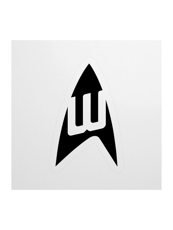 B&W Delta Sticker product image (3)