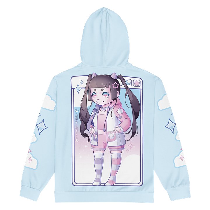 DeviCat Chibi 2026 Zip Hoodie product image (2)