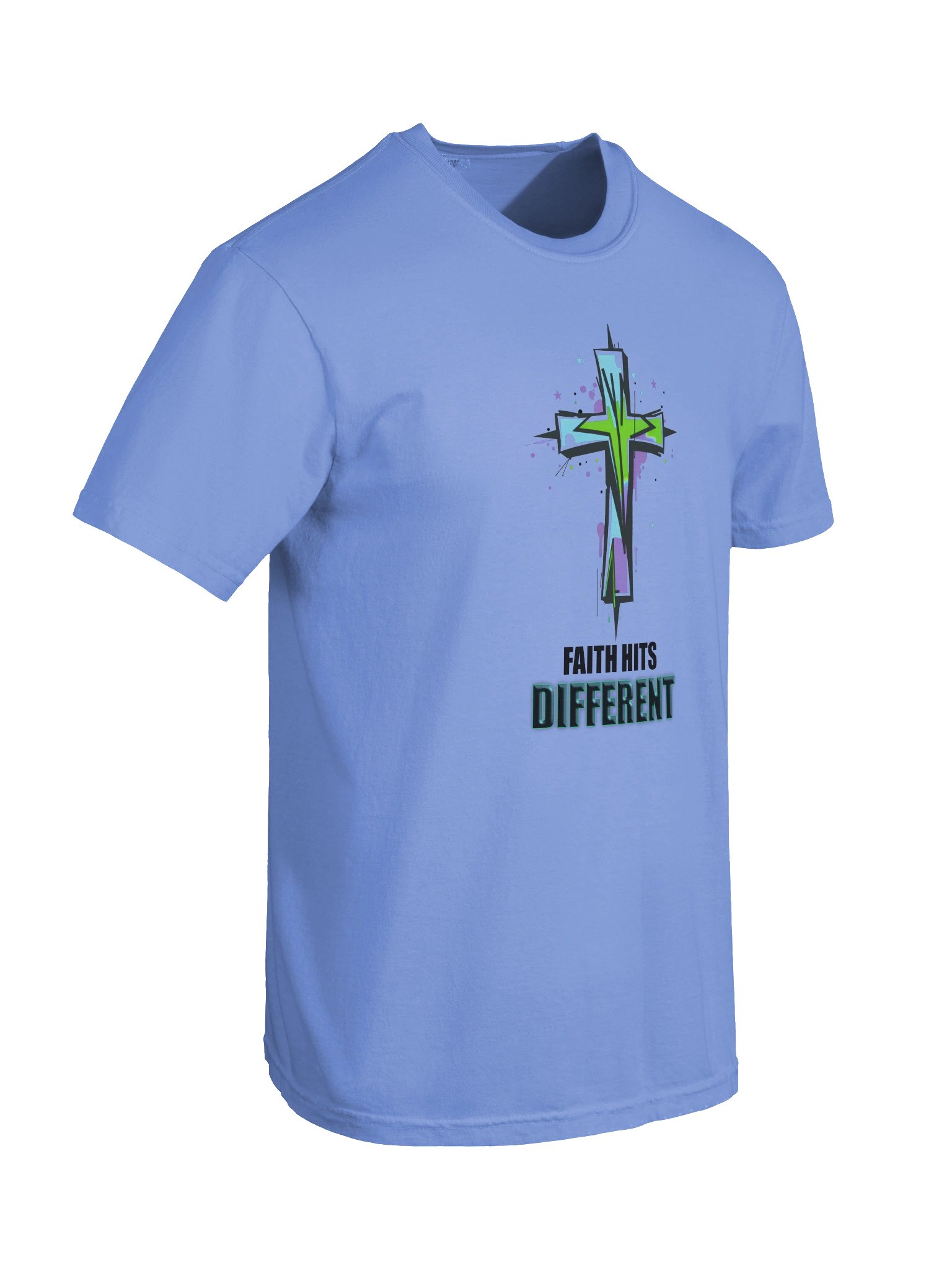Faith Hits Different Faith T-shirt product image (8)