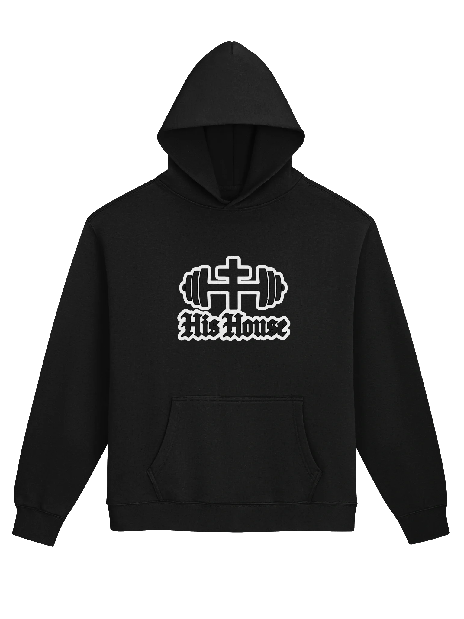 His House Heritage Outline Unisex Relaxed Hoodie by His House