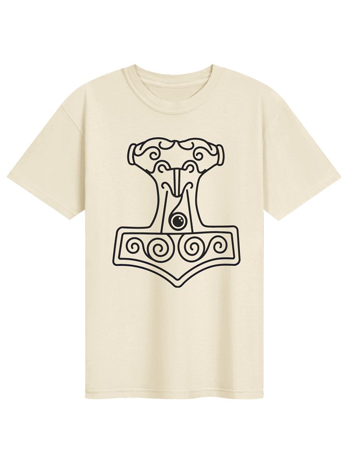 Mjolnir Viking design from Scania - Comfort Colors Heavyweight Unisex Cotton T-shirt product image (35)
