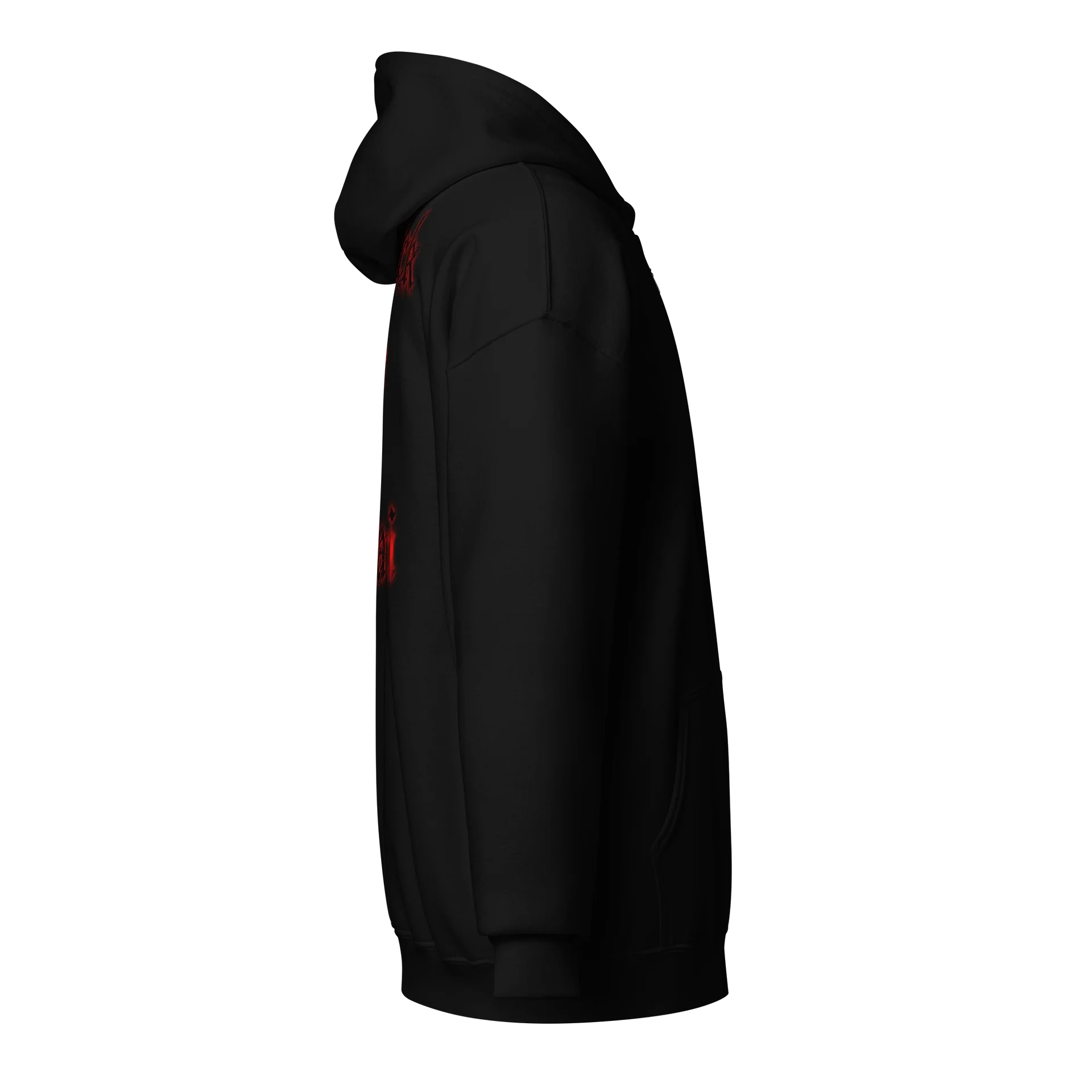 Flock of Kirai Zip Hoodie (Black Logo) product image (4)
