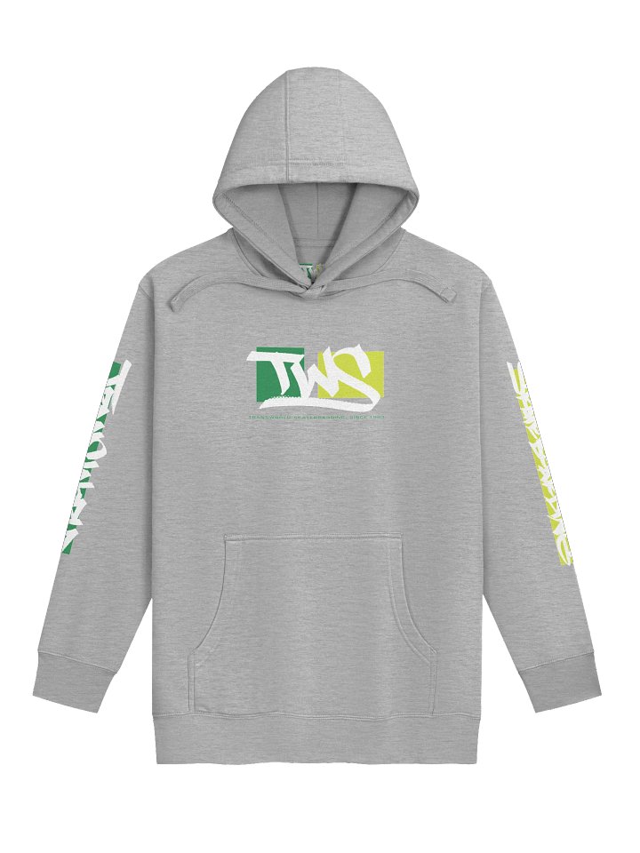 Eli Morgan Gesner Handstyle Heather Gray Hoodie product image (1)