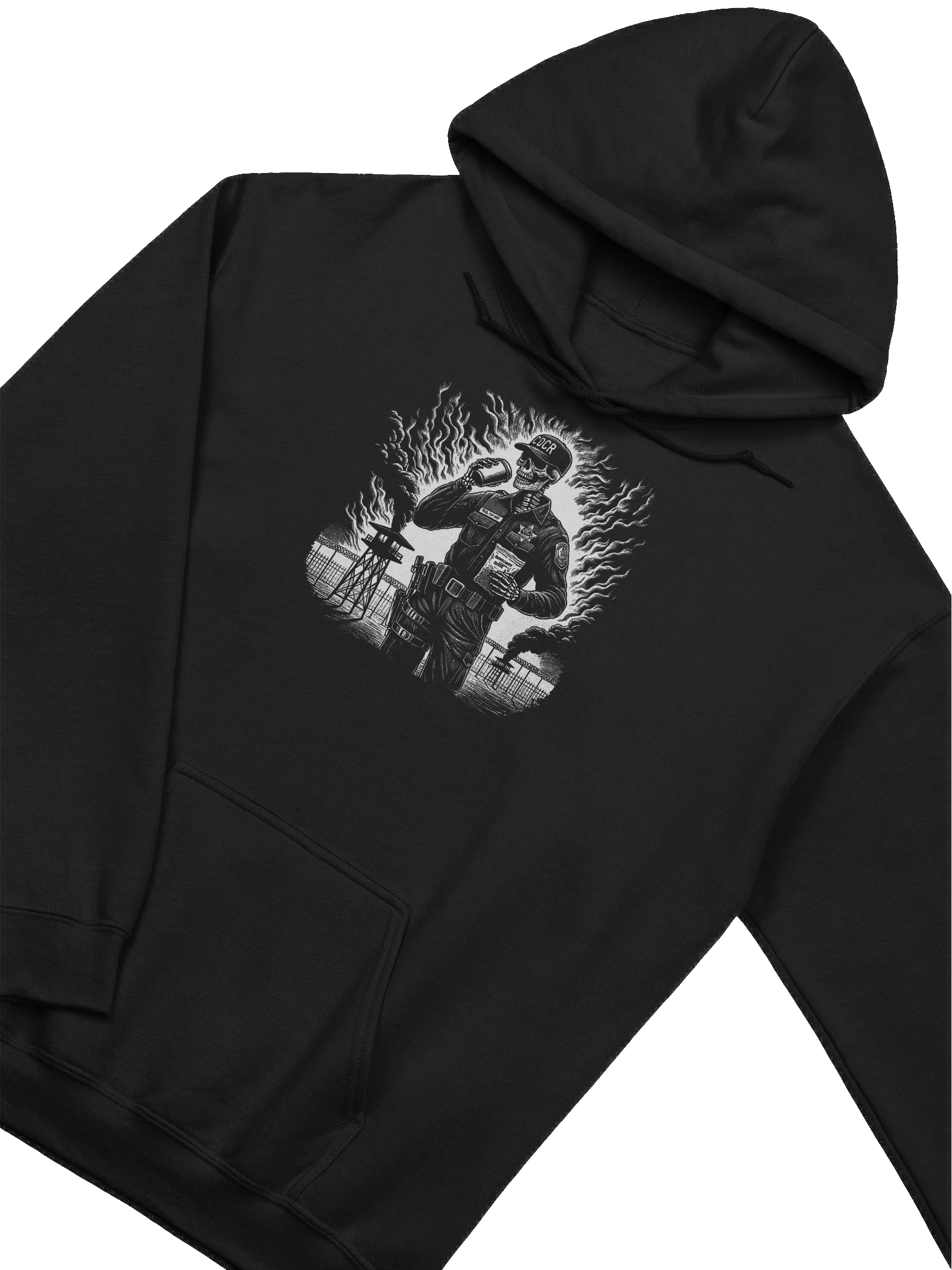 REAL COP SHIT HOODIE NO TEXT product image (3)